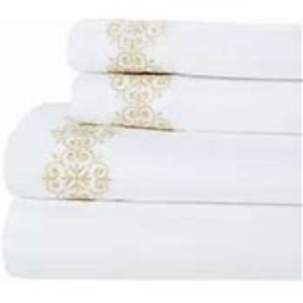 Embroidered Sheet Set - New With Tags